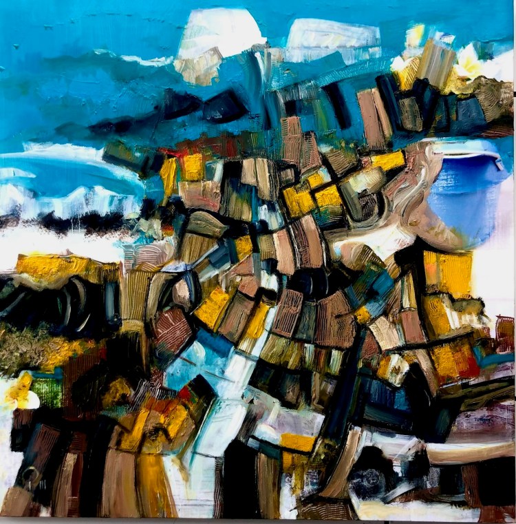 toiles artistes abstrait Bretagne